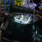 چراغ جلو ۲۰۶ طرح BMW سه بعدی